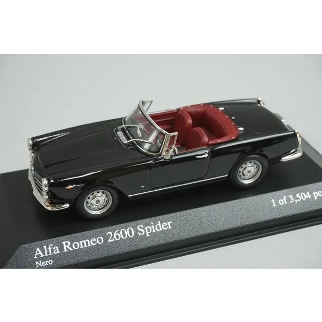 MX40102-153 ALFA ROMEO 2600 Spider Grey - 1962 au 1/43 de MATRIX | UK