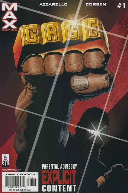 Cage #1 Marvel Comics March Mar 2002 (VFNM)
