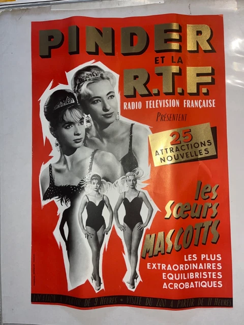 CIRQUE / ACROBATE - Carte postale ancienne et vue d'Hier et