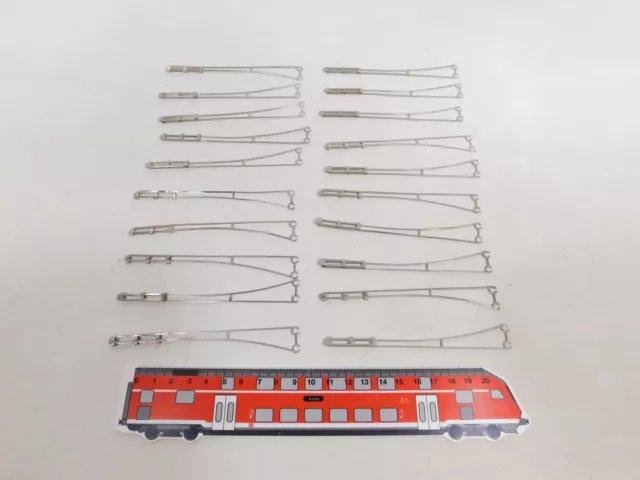 DH120-0, 5 #20x Märklin H0 AC 7014 Catenary Wire Sections for Ol Sg / Mint