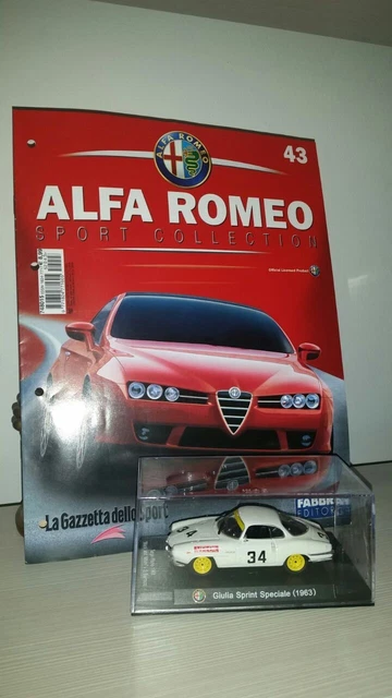 M4 / Fabbri 1/43 - Alfa Romeo Giulietta TI Rallye Monte Carlo 1962