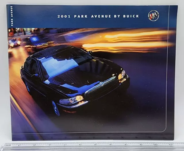 2001 GM Buick Park Avenue Sales Salesman Showroom Dealer Brochure 24pgs