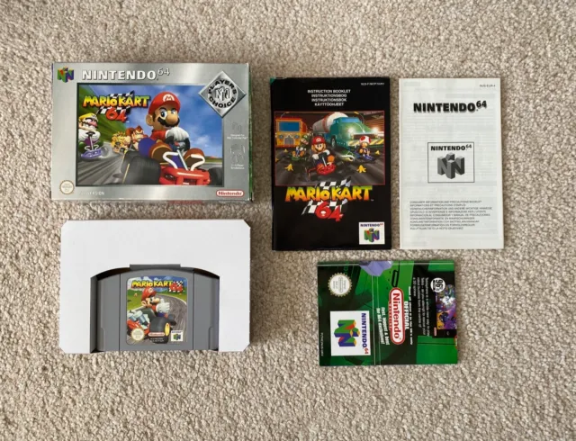 Mario Kart 64 - Players Choice - Nintendo 64 N64 Game - Boxed & Complete PAL CIB