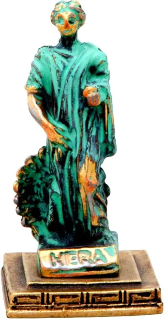 Ancient Statue Hera Greek Olympian God Miniature Sculpture Zamac GG