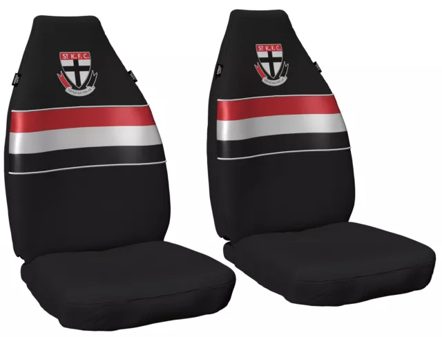ST KILDA FC Official AFL Seat Covers Airbag Compatible Universal Fit
