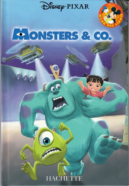 Monster Co. Library MONSTERS & CO. di Walt Disney Pixar. Collana Club del Libro ed ...
