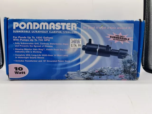 Supreme Pondmaster Submersible UV Clarifier 10 Watt 02910