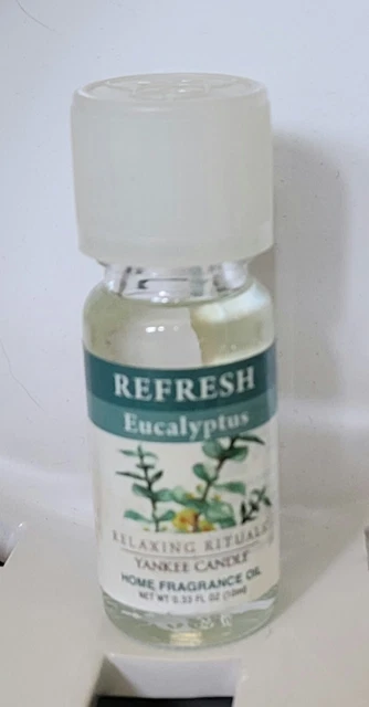 Yankee Candle Relaxing Rituals REFRESH- Eucalyptus .33 fl oz Home Fragrance Oil