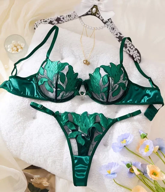 Ensemble Lingerie Valisère 85B Rouge - Soutien-gorge Balconnet Armé + String Neuf