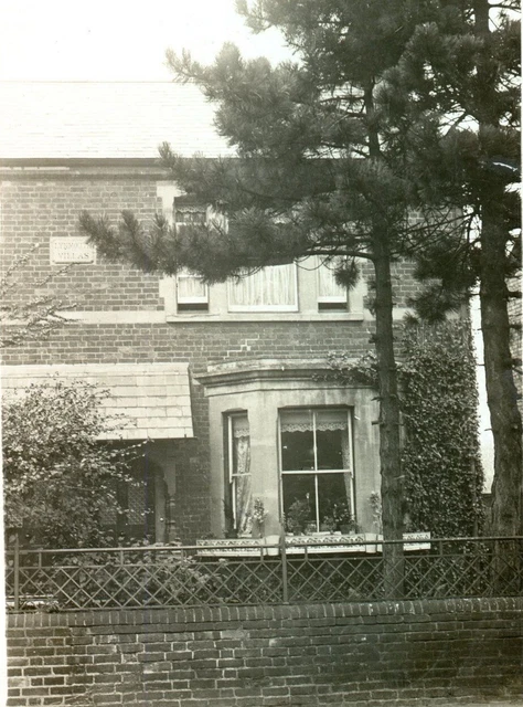 Lynmouth Villas Haus Sozialgeschichte RPPC Postkarte Echtfoto Antik #35