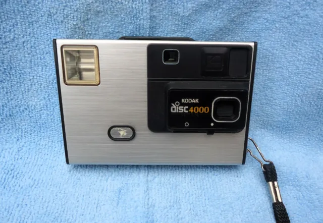 Kodak Disc 4000 Vintage 1980s Disc Camera Untested