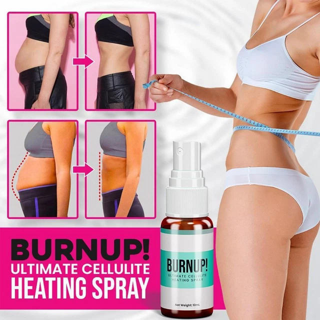 Calefacción reafirmante estiramiento de la piel BurnUp Ultimates Cellulite-Spray