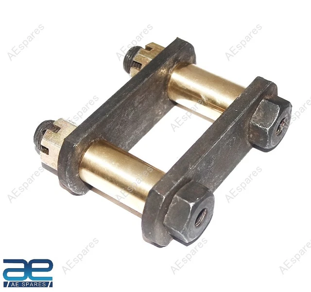 Spring Shackle Tools COMPLETE HEAVY DUTY Front Leaf Spring Shackle Kit For Jeeps Willys CJ ...
