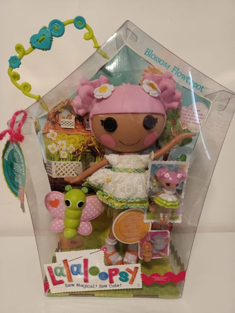 LALALOOPSY RARE LIMITED EDITION Blossom Flowerpot  Retired *NIB*