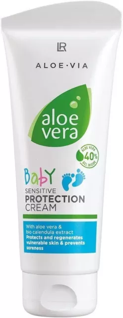 LR Aloe Via  Aloe Vera Baby Sensitive Crème de protection des plaies 100ml