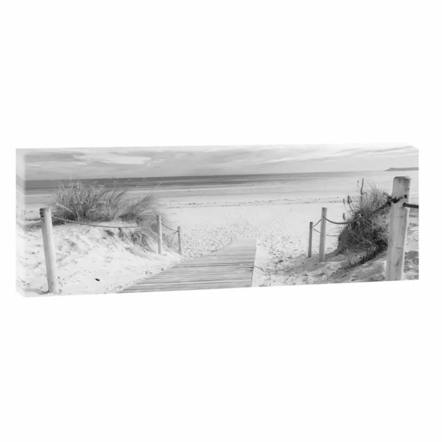 LEINWAND KUNSTDRUCK BILD WANDBILD Panorama Landschaft Nordsee Strand &Meer 624 3