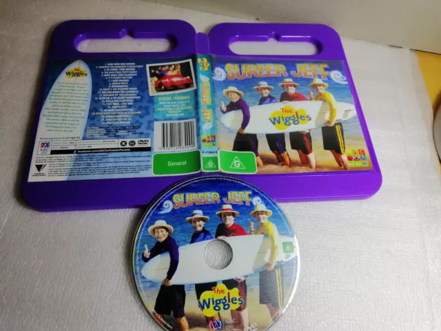 THE WIGGLES: SURFER JEFF - Rare ABC 4 Kids Original Wiggles Issue - DVD Region 4