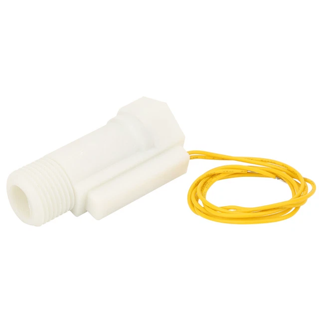 PLASTIC WATER FLOW Piston Type G1/2in Male/Female Thread DC0110V 9.18