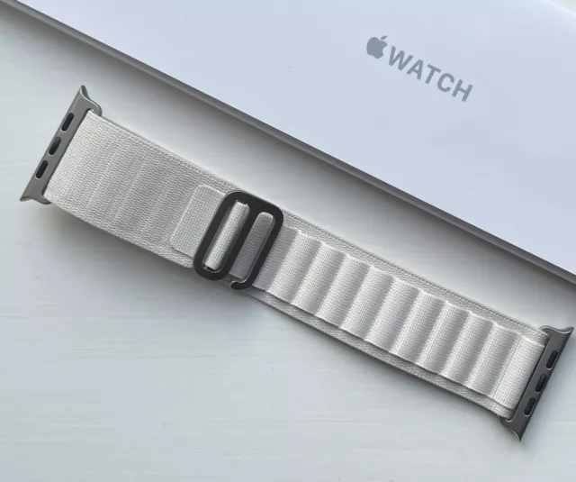 Genuine Apple Watch Ultra Strap STARLIGHT ALPINE LOOP 49/45/44mm SMALL