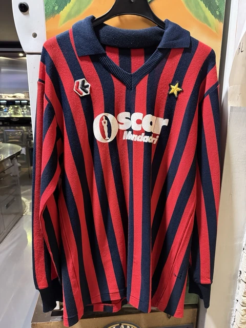 Drapeau Milan AC D’époque, Fin Des Années 60, Original