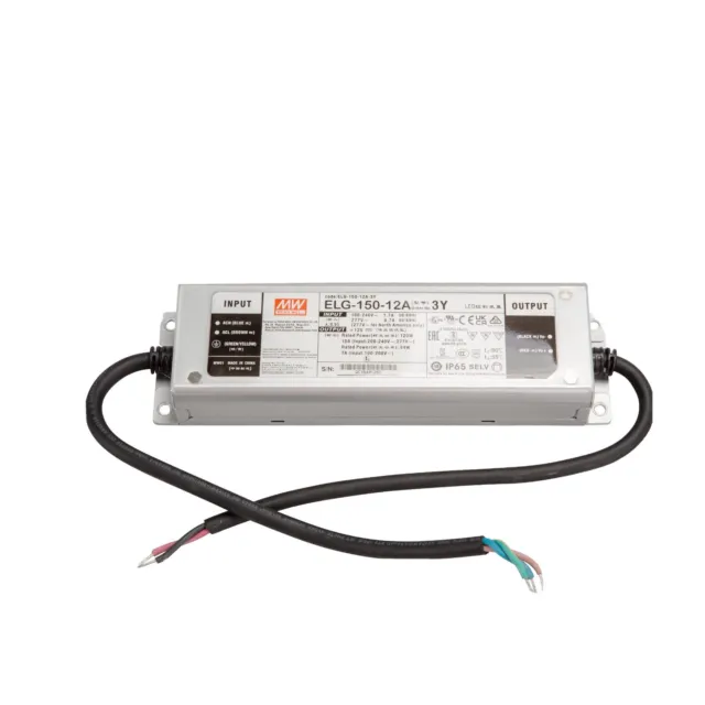 Mean Well ELG-150-12A-3Y Snt 13.2V / Dc / 0-10 A / 120W IP65
