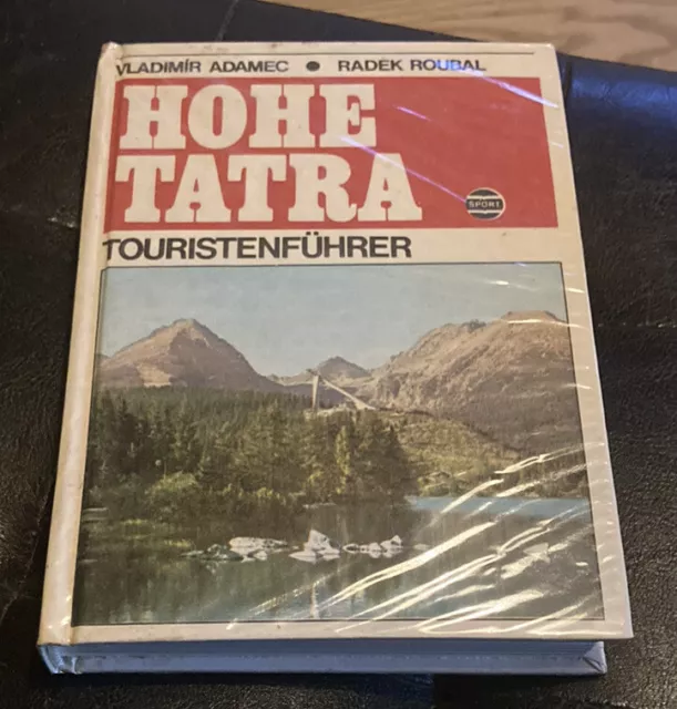 alter Reiseführer Touristenführer „Hohe Tatra“ CSSR 1980