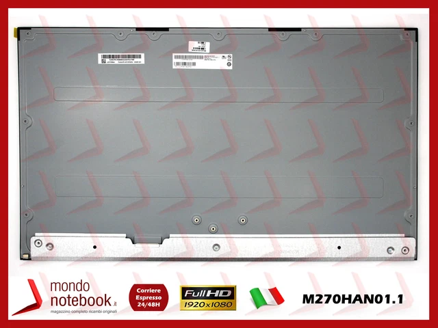 Display LED 27 " (1920x1080) FHD für HP Dell All IN One - M270HAN01.1