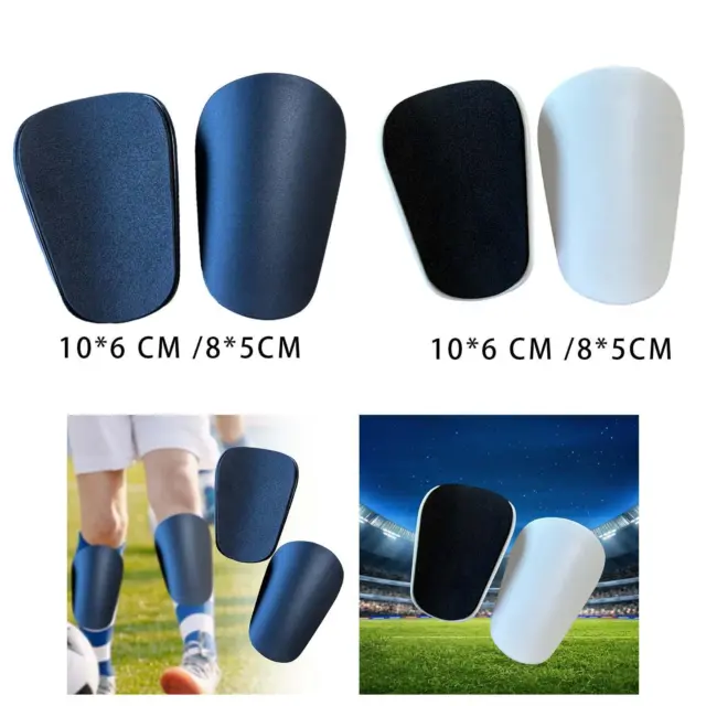 1 paio di mini parastinchi da calcio, protezioni per ginocchiere da calcio