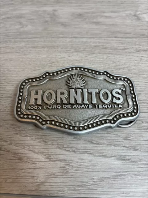 HORNITOS 100% PURE DE AGAVE TEQUILA Promo Advertising Vintage Belt Buckle