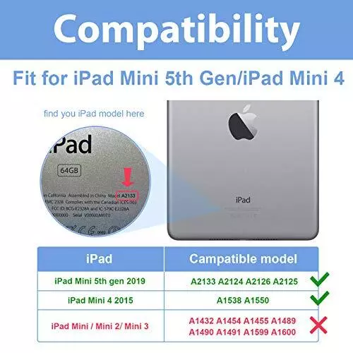 ProCase iPad Mini 5 2019/Mini 4 Bambini Custodia Antiurto Cover Shockproof co... 2