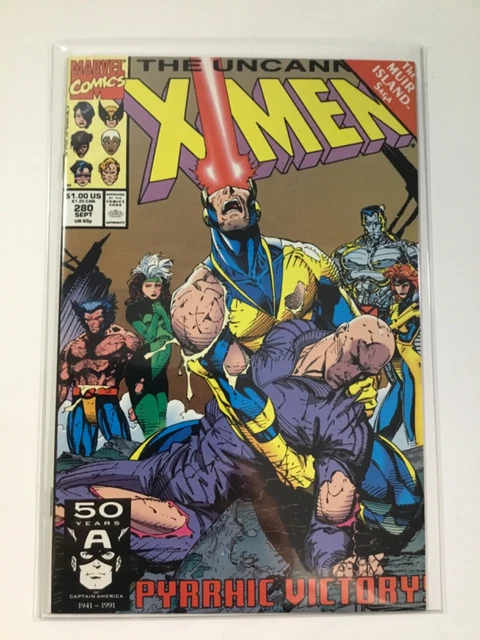 UNCANNY X-MEN (1963 1st Series) #280 VF- 7.5 DIRECT EDITION/ ANDY KUBERT MARVEL!