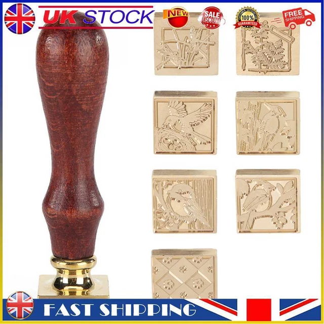 DIY Animal Plant Seal Stamp Scrapbooking Card Album Sealing Wax Stamp Handcraft