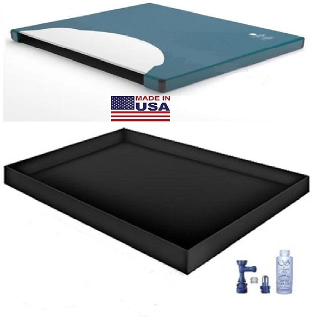 60% Waveless Waterbed Mattress Liner Fill Drain Conditioner Kit 60% Waveless Waterbed Mattress Liner Fill Drain Conditioner Kit