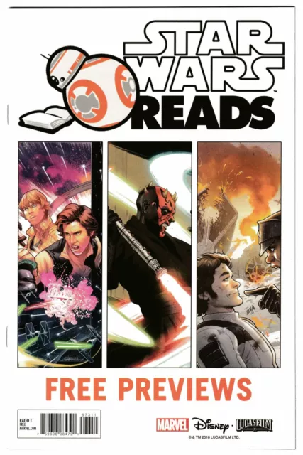 Star Wars Reads Marvel Promo | Age Of Republic | Rebellion | Resistance (NM)