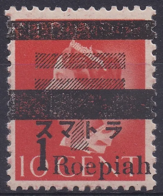 Sumatra DN 109/I 92z Repoeblik Indonesia on Dutch Indies Japanese Occupation
