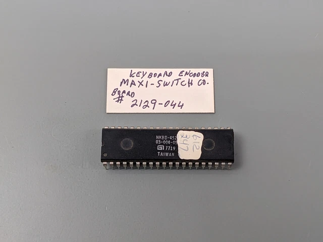 GENERAL INSTRUMENTS NKBD-452 Keyboard Encoder IC for Maxi-Switch 2129 ...