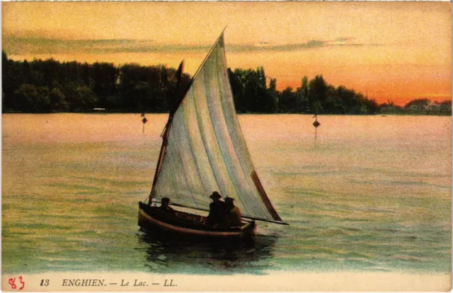 CPA Enghien les Bains Le Lac FRANCE (1308457)