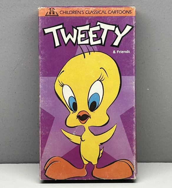 TWEETY BIRD & Friends VHS Video Tape Looney Tunes Tale Two Kitties ...