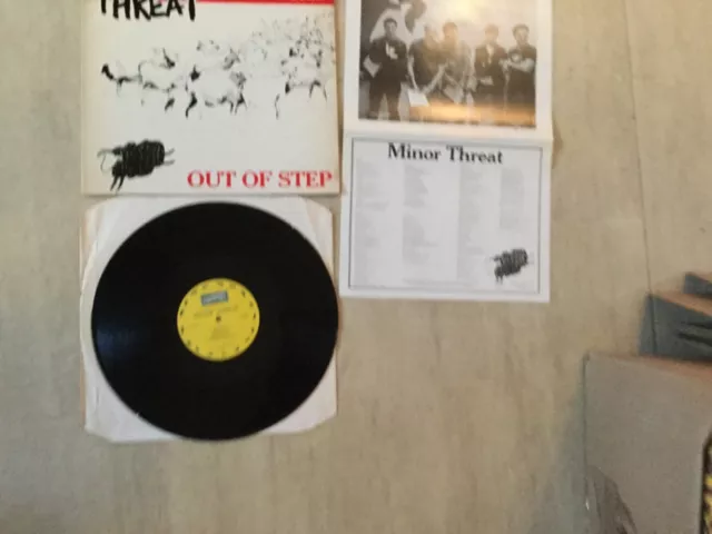 Minor Threat   Out of Step    Punk Hardcore IMPORT
