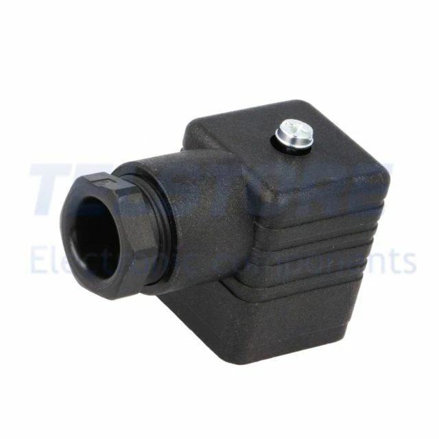 1pcs  932109100 GDM 3011 J SCHWARZ Connettore per valvola spina formato A 18mm f