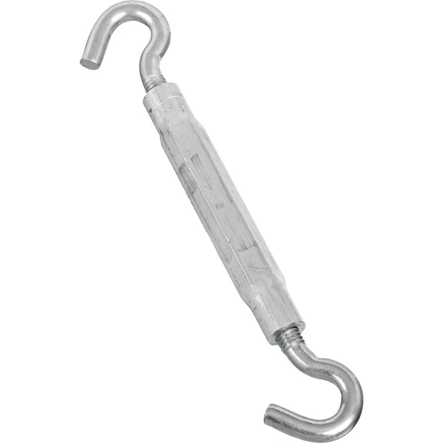 National 3/8 In. x 10-1/2 In. Zinc Hook Turnbuckle N222026 Pack of 25 National