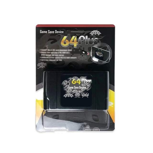 Boîte De Cartouche De Sauvegarde Nintendo 64 (N64) - Boîte, Notices, Cale, Autocollant - Très Bon état