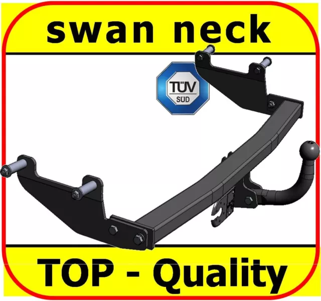 Towbar Tow Bar TowHitch for RENAULT Clio III 3 Hatchback 2005-2012 / swan neck