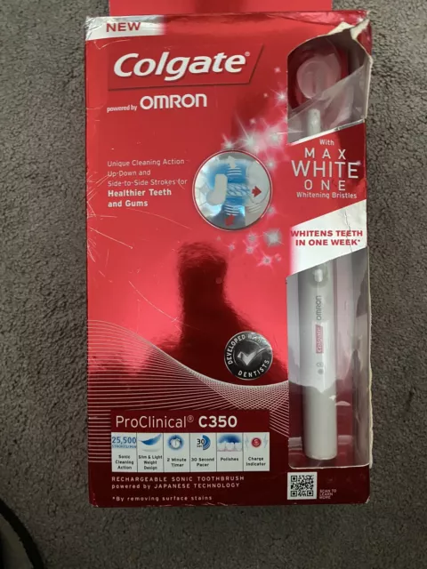 Colgate ProClinical C350 Max White One Rechargeable Electric Toothbrush