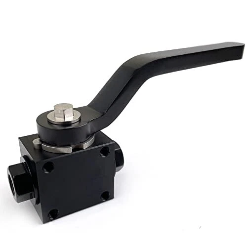 1/8" NPT Aluminium Brake Line Lock Shut Off Valve Fuel Flow Control Cut Off V...