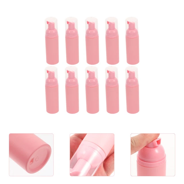 10 Pcs Sprudelflasche Drücken Das Haustier Schäumende Seifenflasche Pink