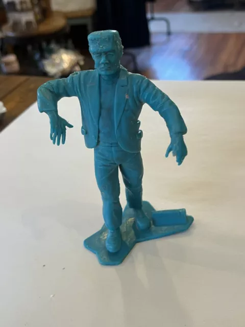 Vintage 1963 Marx 6" Blue Frankenstein Monster