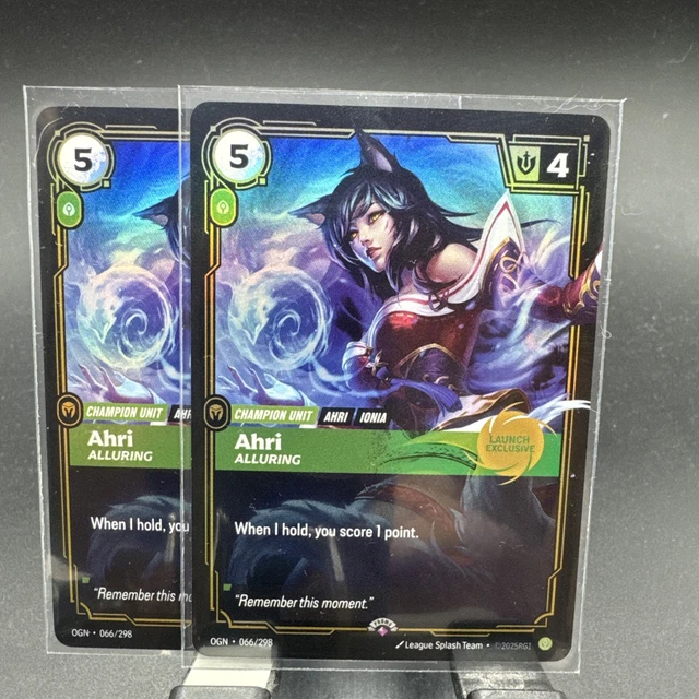 PAX AUS 2025 Riftbound Ahri Alluring League of Legends Launch Promo OGN ...