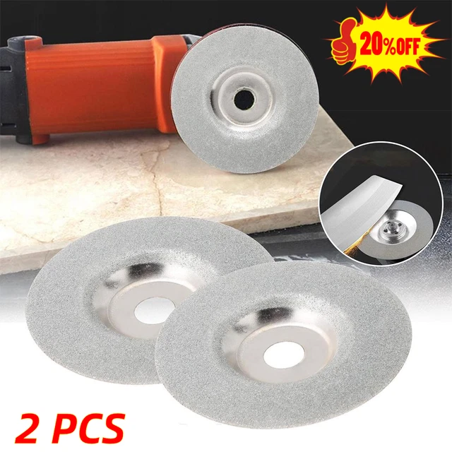 2 PIEZAS Molinillo Electrodo-Afilador de Tungsteno Sierra Cortadora Diamante Discos Sierras F8G2