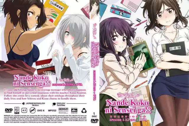 DVD ANIME HACHI-NAN TTE, SORE WA NAI DESHOU! VOL.1-12 END ENGLISH DUBBED  REG ALL